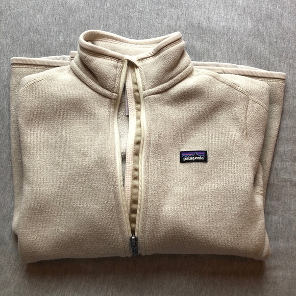 patagonia better sweater oyster white